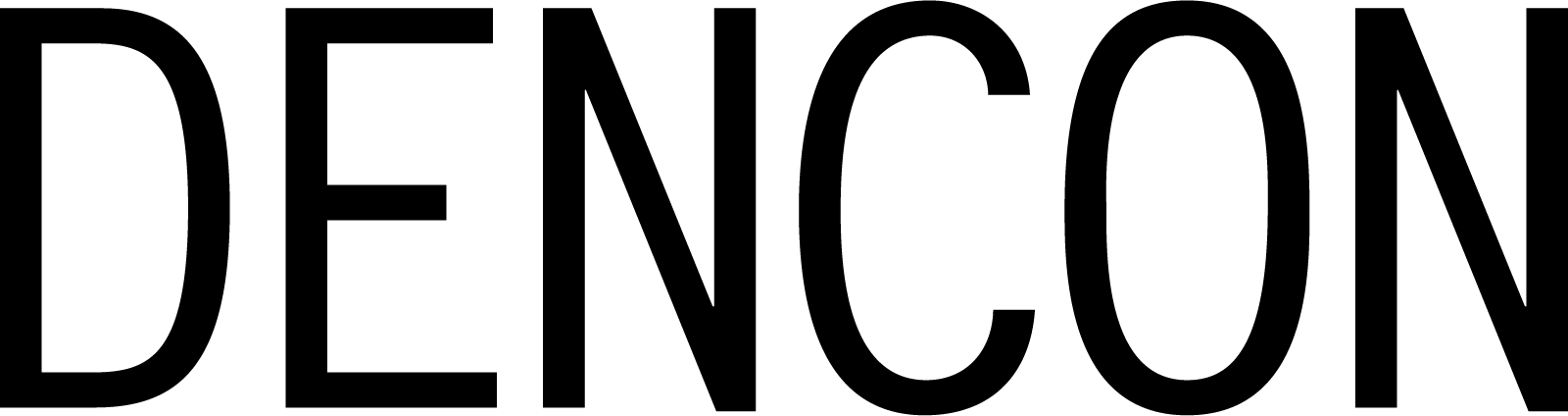 logo dencon black 2025